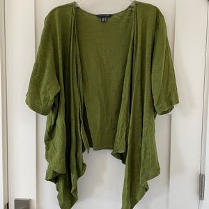 Olive Green 2X Cotton Wrap/Shrug
